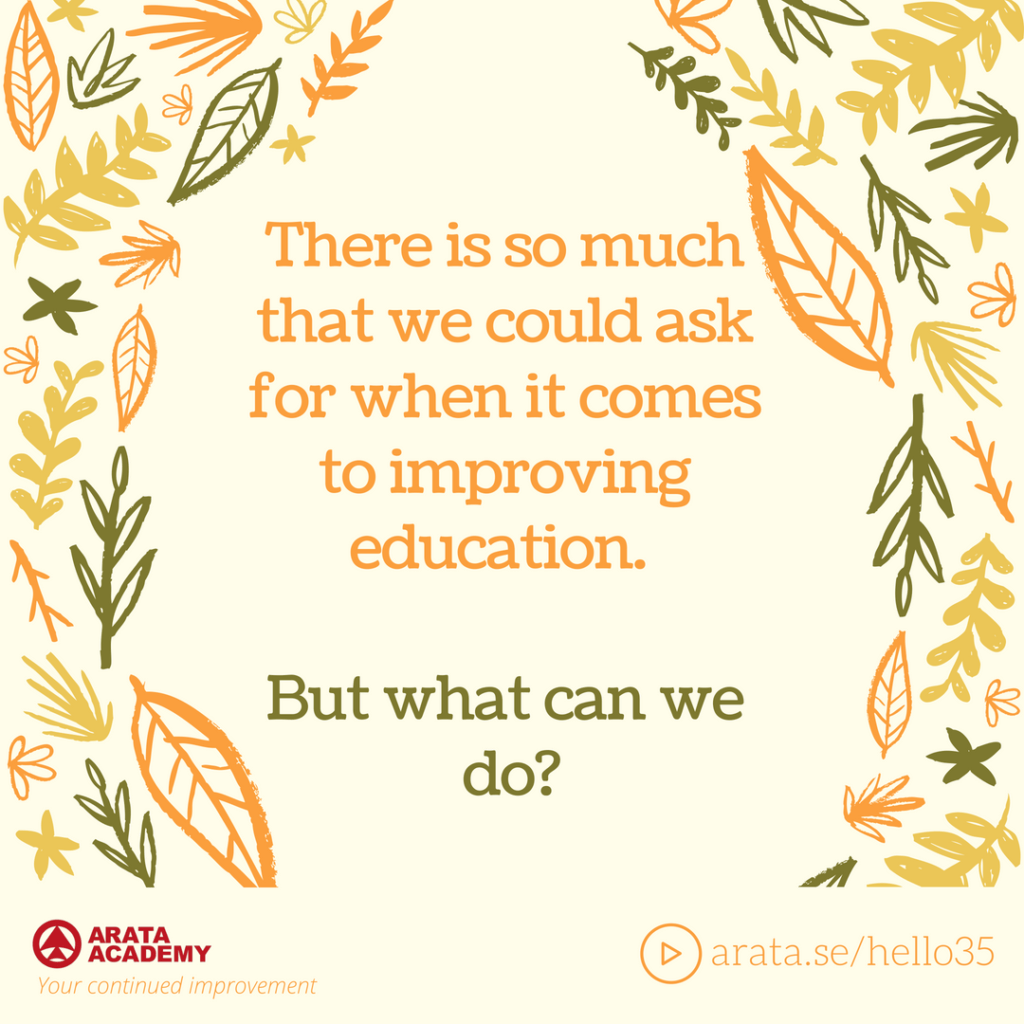 Improving education - what can we do? - Seiiti Arata, Arata Academy