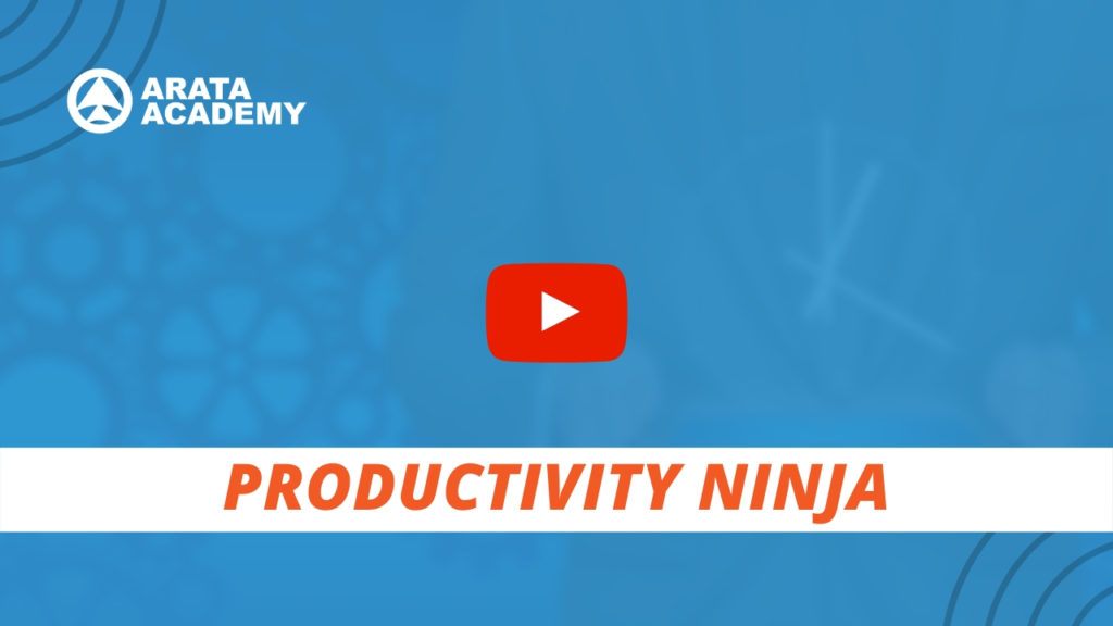 Productivity Ninja class Arata Academy