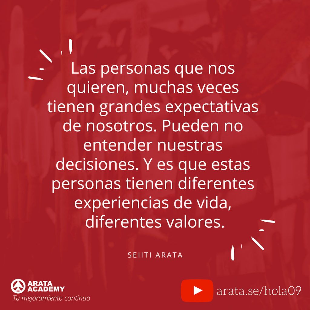 Cómo hablar de tus problemas (y ser escuchado) - ¡Hola! Seiiti Arata 09 - Diferentes experiencias de vida, diferentes valores.