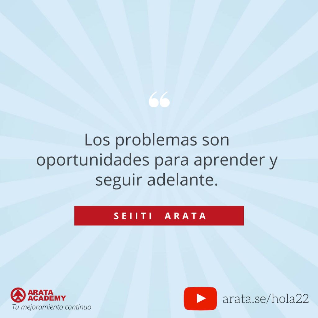 Cambiando La Perspectiva: Cambia La Forma En Que Ves Tu Realidad - ¡Hola! Seiiti Arata 22 - Los problemas son oportunidades.