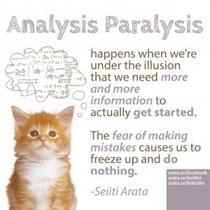 paralysis analysis