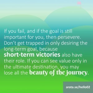 Seiiti Arata - f you can see value only in the ultimate destination, you may lose all the beauty of the journey.