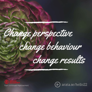 Change perspective, behaviour, results - Seiiti Arata, Arata Academy