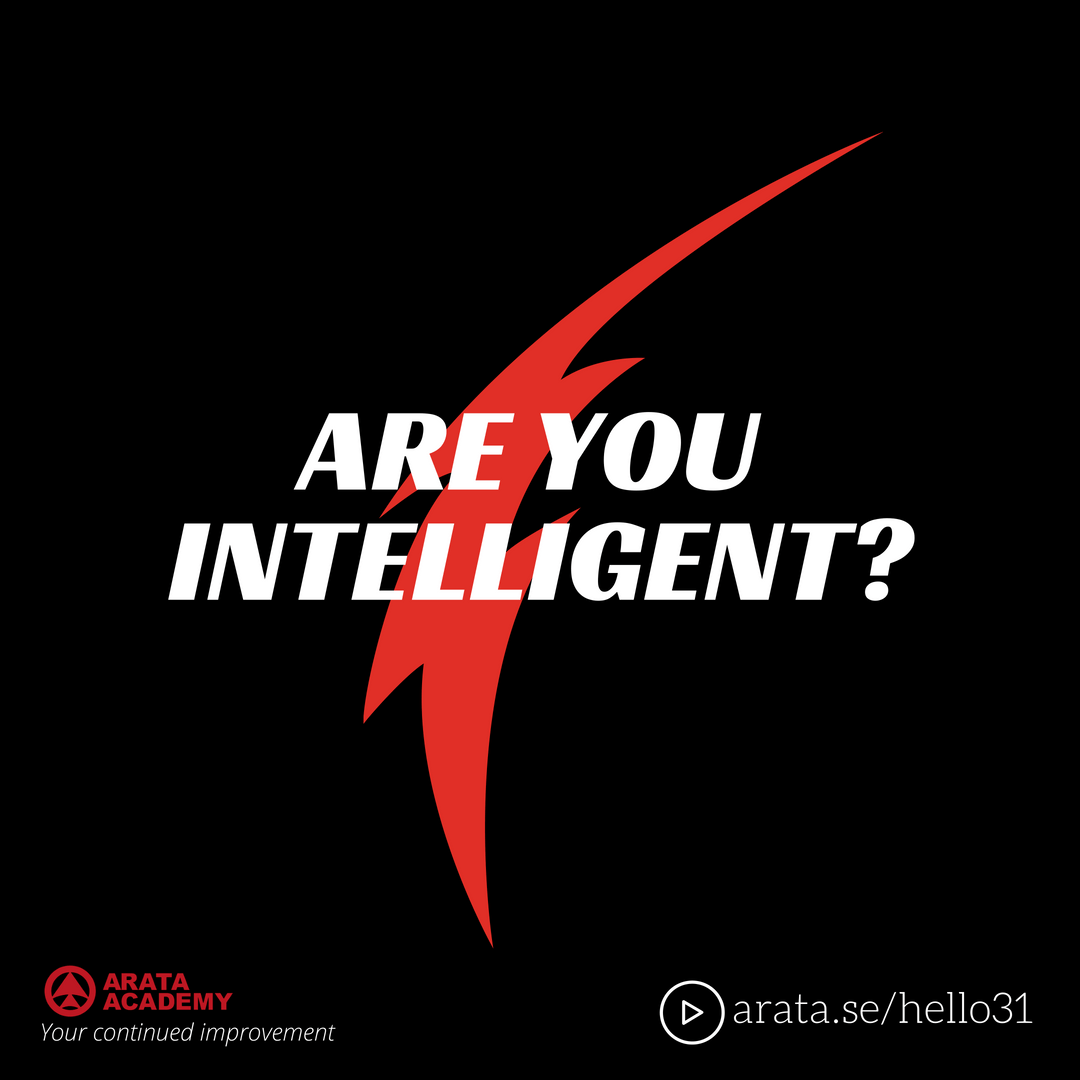 Are you intelligent? - Seiiti Arata, Arata Academy