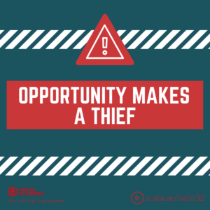Opportunity Makes A Thief - Seiiti Arata, Arata Academy