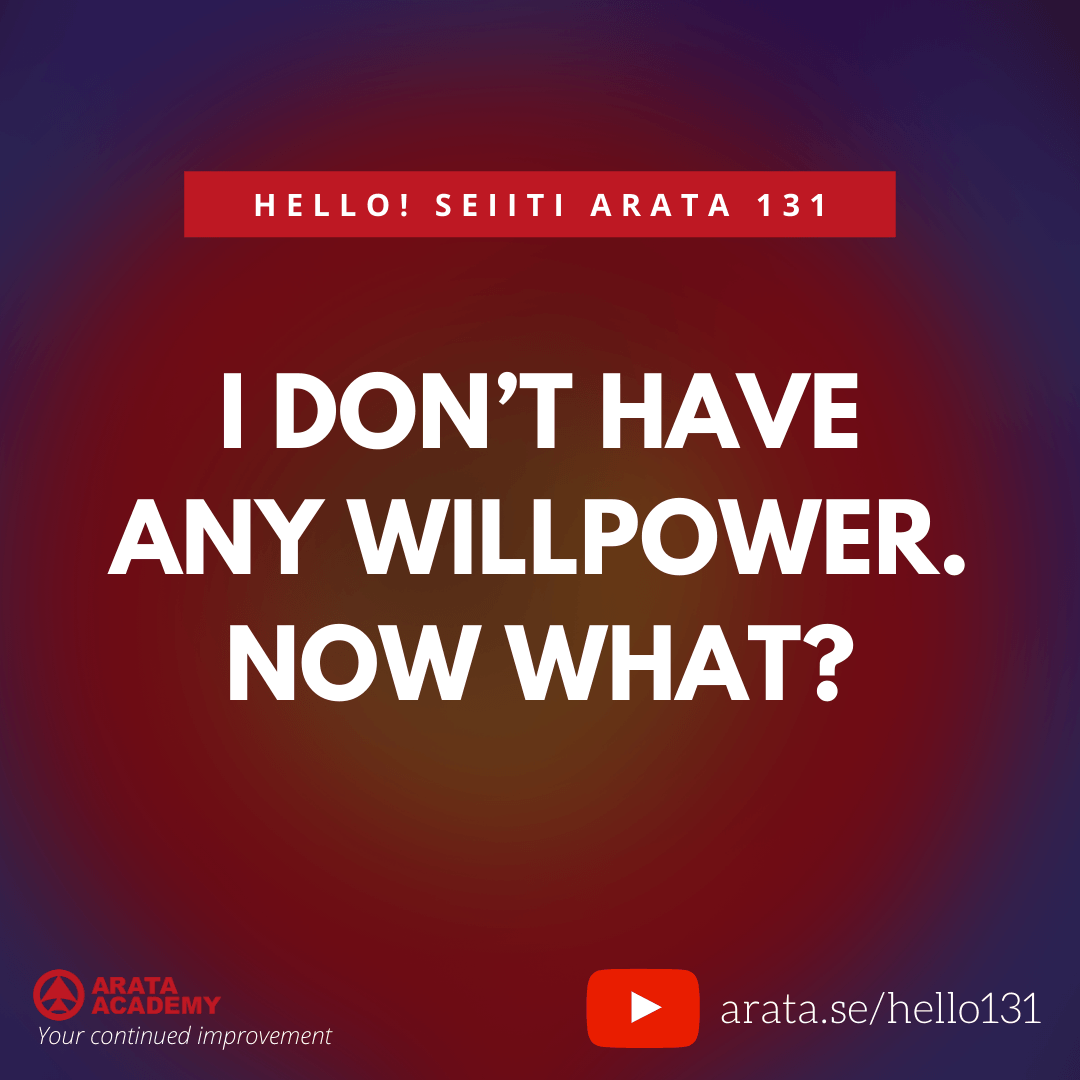 I don’t have any willpower. Now what? (131) - Seiiti Arata, Arata Academy
