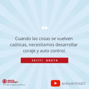 ¿Cómo podemos superar emociones destructivas? - ¡Hola! Seiiti Arata 15 - Necesitamos desarolar coraje.